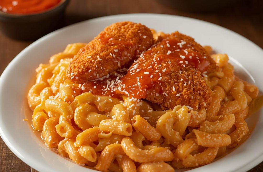 Buffalo Chicken Mac and Cheese